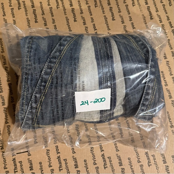 DKNY Y2K EXPOSED ZIPPER DENIM JACKET BLAZER - M - Picture 7 of 7